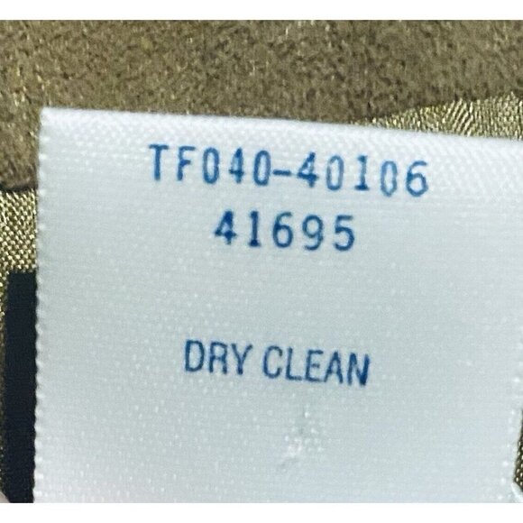 Pendleton Blazer Womens 14 Houndstooth Faux Suede Button Up Academia Preppy - Picture 7 of 7